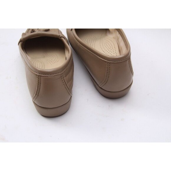 Nwob Sas Kiltie Loafers Tasseled Women's Tan Beige Shoes Sz 6 M - Picture 6 of 12